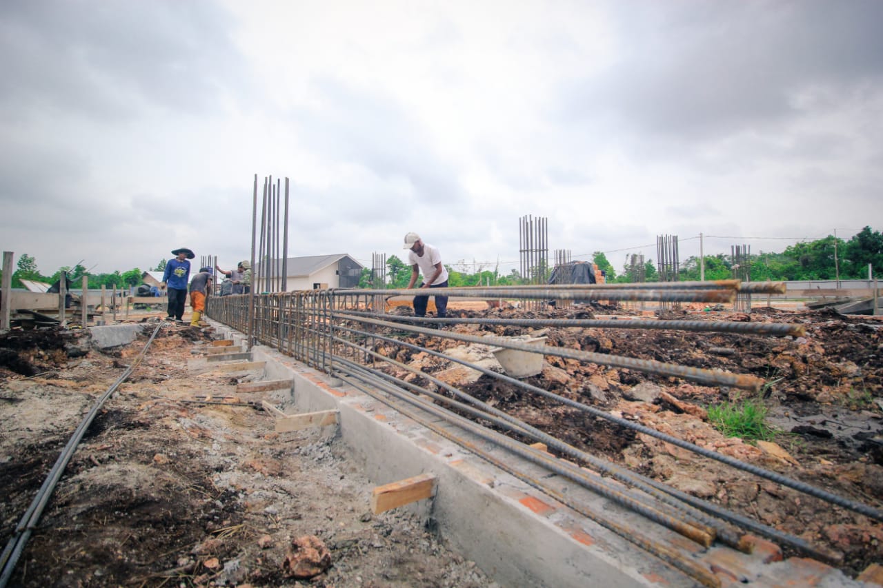 Progres Blok A (Asrama)